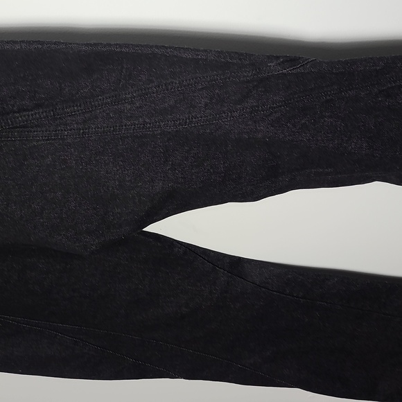 ZARA Panelled Slim in Black Straight Leg Slim Jeans in Size 10/ 42 - Picture 16 of 16